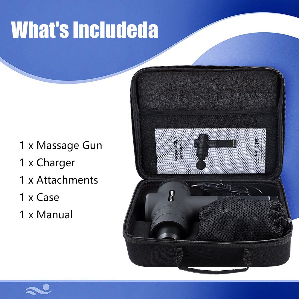 MegaMall™ | 5-in-1 Electric Deep Tissue Massage Gun
