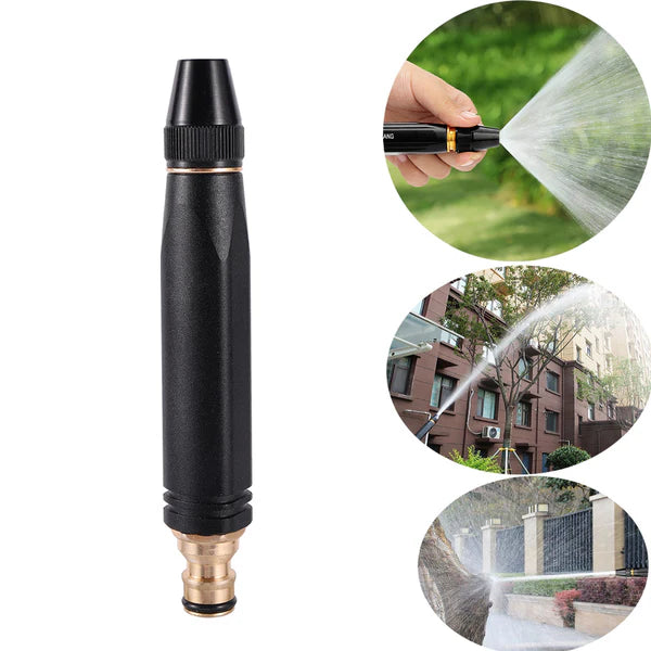 Pipe Pressure Nozzle Black