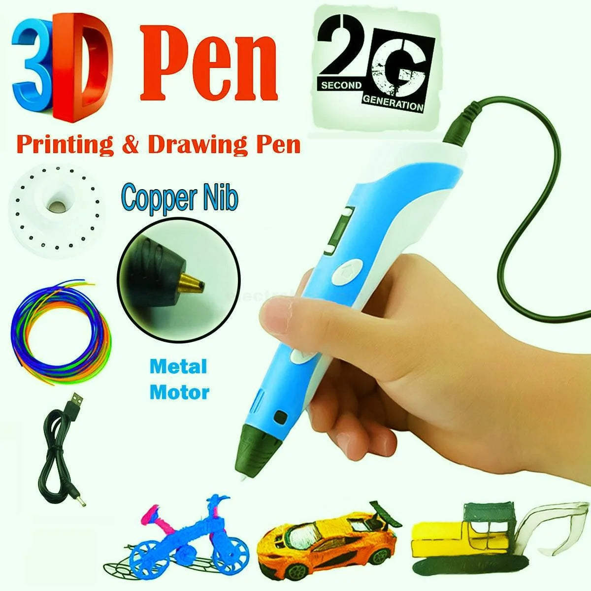 MegaMall™ | 3D Printing Drawing Pen for Creative Modelling and Education