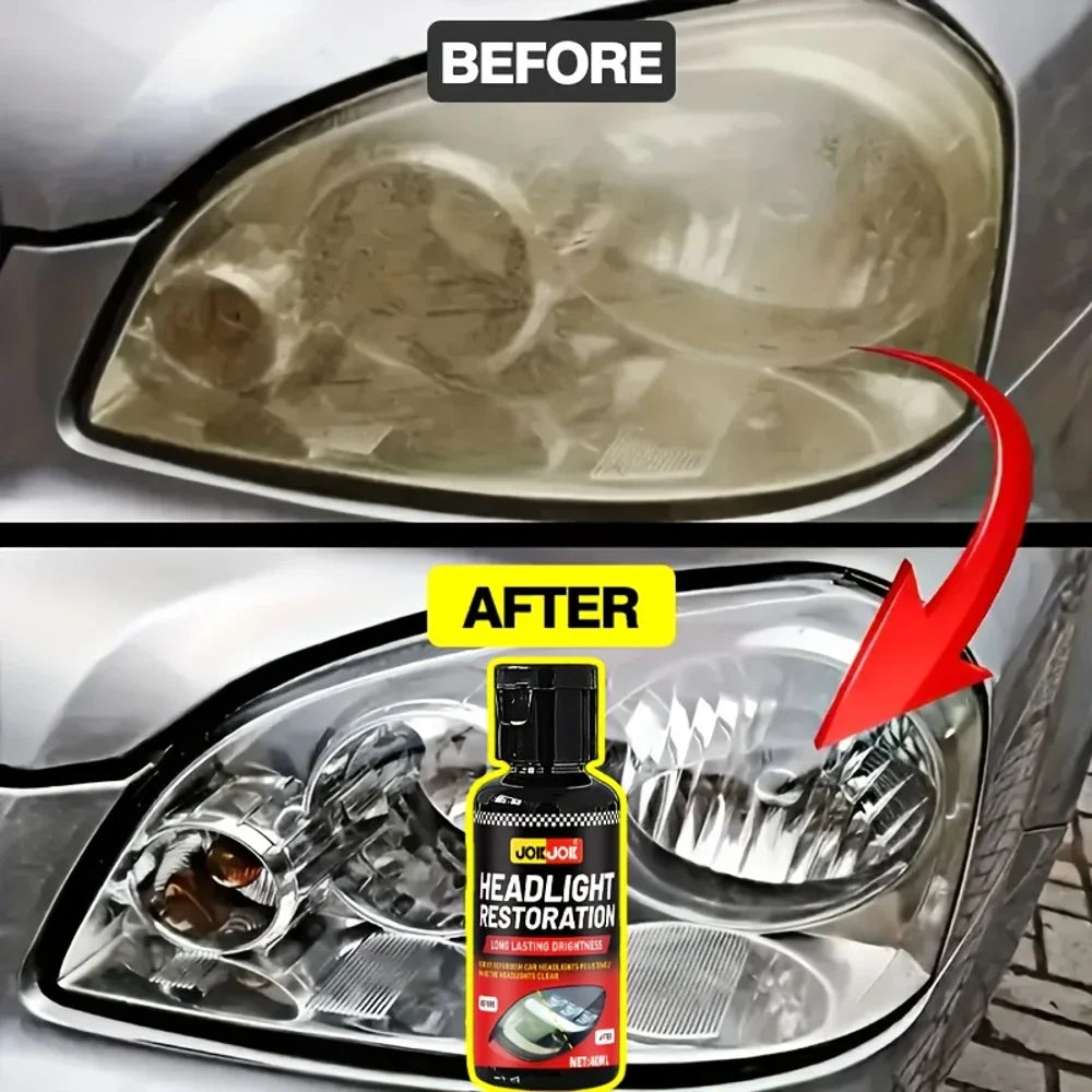 MegaMall™ | Car Headlight Restoration Kit – No-Grind Polish
