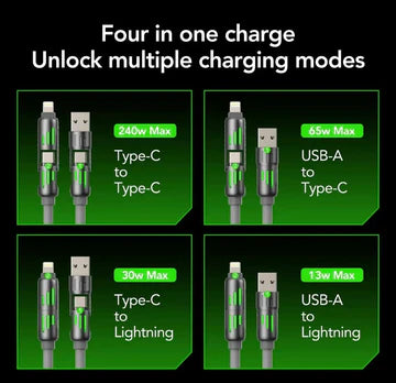 MegaMall™ | 4-in-1 Multi USB Fast Charging Cable