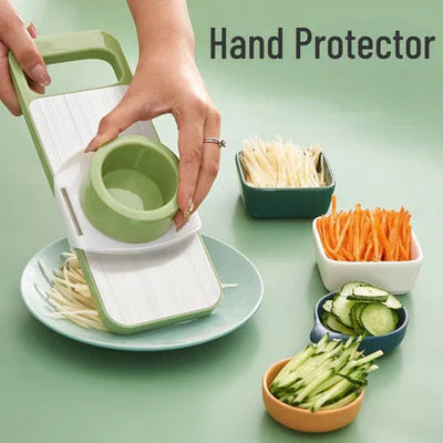 MegaMall™ | 5-in-1 Multifunctional Vegetable & Fruit Slicer