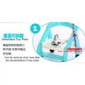 Foldable Baby dinning chair with wheels