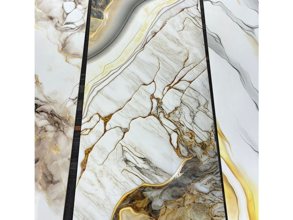 MegaMall™ | Brown Lined Polygranite Sheet