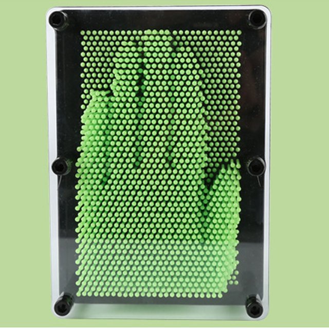 MegaMall™ | 3D Pin Art Hand Clone Toy (Green)
