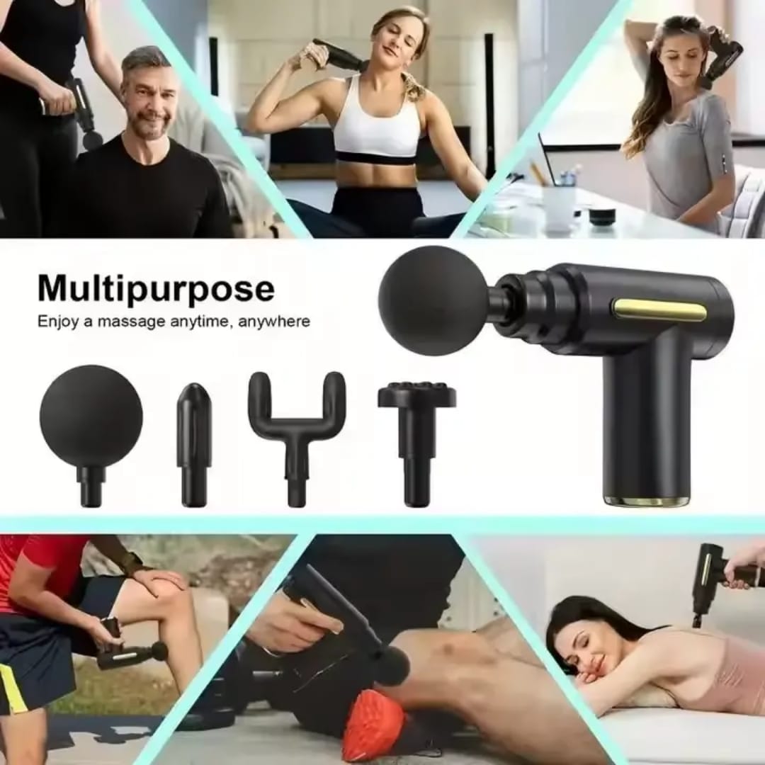 MegaMall™ | 5-in-1 Electric Deep Tissue Massage Gun
