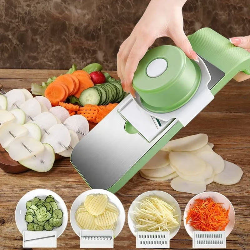 MegaMall™ | 5-in-1 Multifunctional Vegetable & Fruit Slicer
