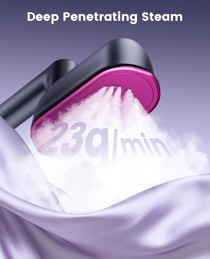 ✨ MegaMall™ | Portable Mini Steam Iron – Fast & Easy Handheld Ironing Machine
