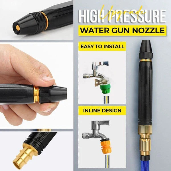 Pipe Pressure Nozzle Black