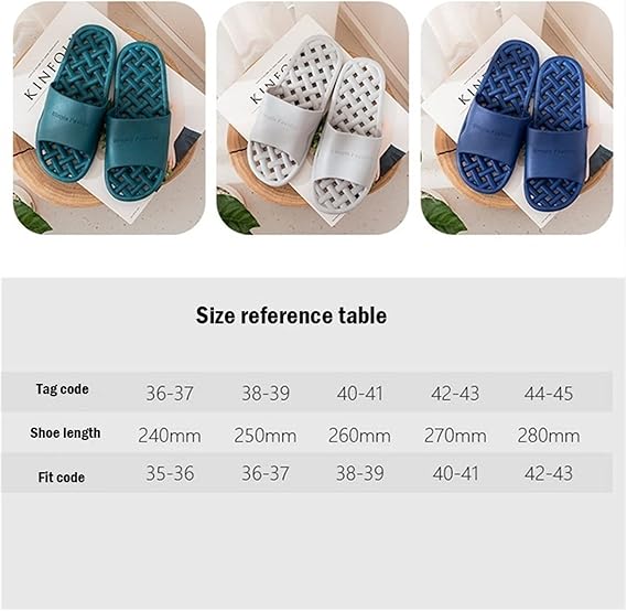 TOMYEUS Women's Quick-Dry Non-Slip Shower Slippers