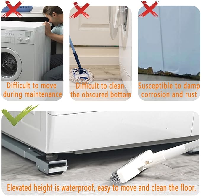 MegaMall™ | Heavy Duty Adjustable Furniture Movers with Wheels (Complete Set)