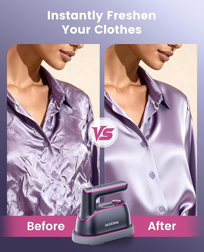 ✨ MegaMall™ | Portable Mini Steam Iron – Fast & Easy Handheld Ironing Machine