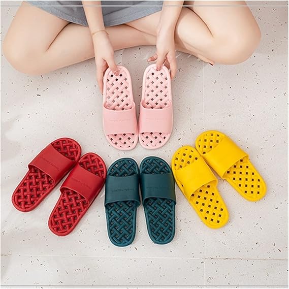 TOMYEUS Women's Quick-Dry Non-Slip Shower Slippers