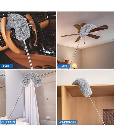 MegaMall™ | Flexible Microfiber Duster with Extendable Pole