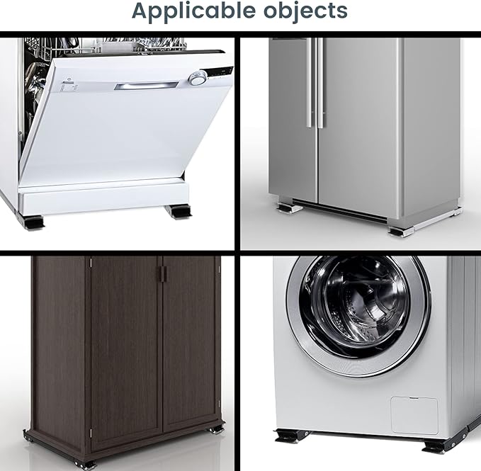 MegaMall™ | Heavy Duty Adjustable Furniture Movers with Wheels (Complete Set)