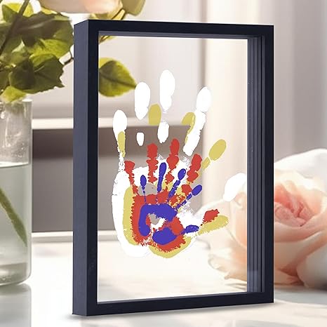 MegaMall™ | Family Handprint DIY Craft Keepsake Frame – Endless Memory Gift Set