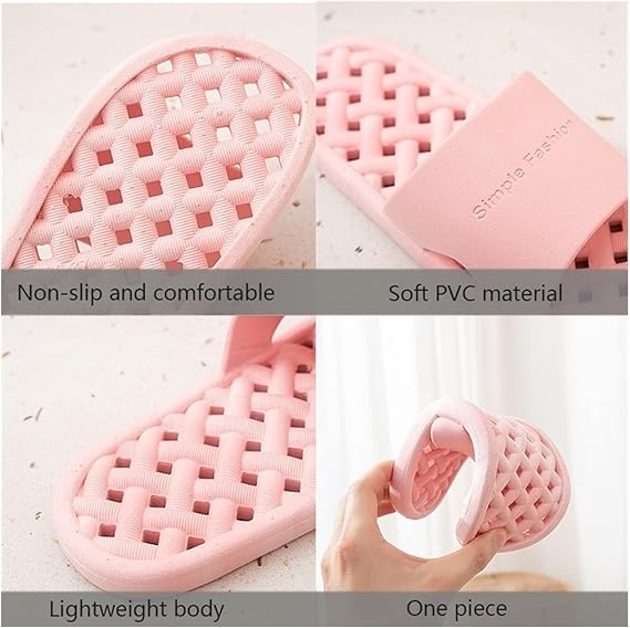 TOMYEUS Women's Quick-Dry Non-Slip Shower Slippers