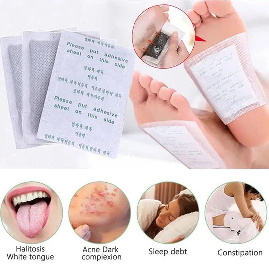 MegaMall™ | Kinoki Foot Detox Patches – 10 PCS Detoxification Foot Stickers