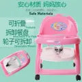 Foldable Baby dinning chair with wheels