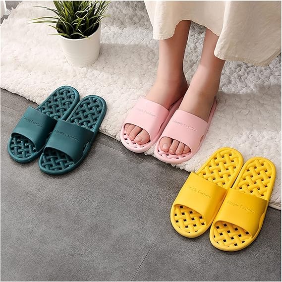 TOMYEUS Women's Quick-Dry Non-Slip Shower Slippers