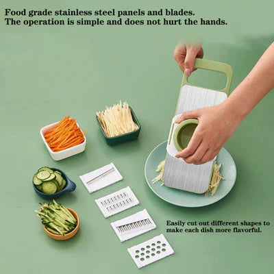 MegaMall™ | 5-in-1 Multifunctional Vegetable & Fruit Slicer