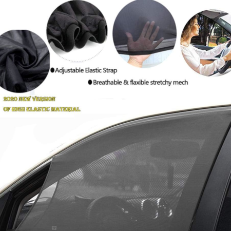 Car Front Window Elastic SunShade