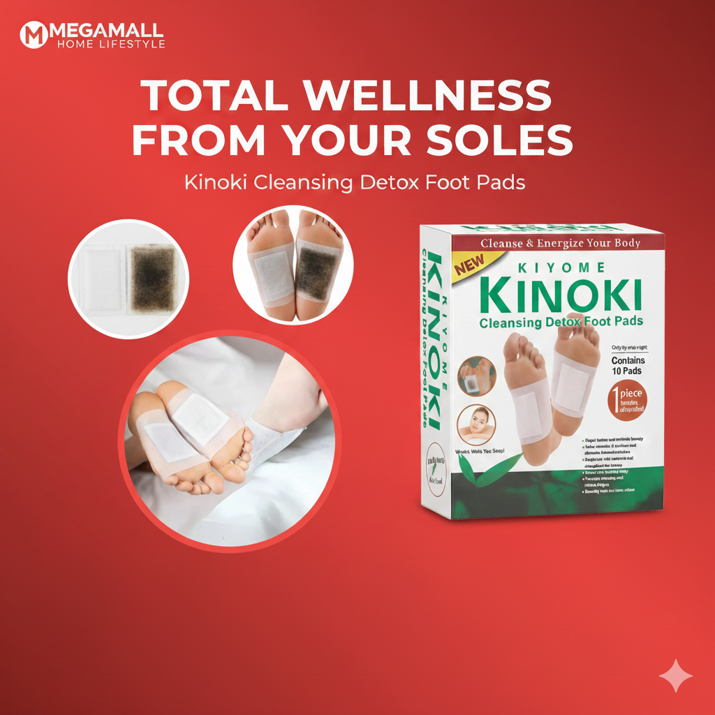 MegaMall™ | Kinoki Foot Detox Patches – 10 PCS Detoxification Foot Stickers