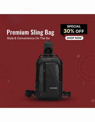 MegaMall™ | Arctic Hunter Waterproof Anti-Theft Sling Bag