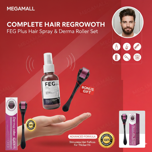 MegaMall™ |FEG Plus With Derma Roller