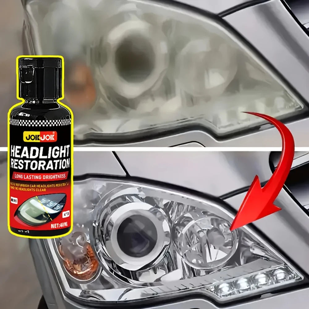 MegaMall™ | Car Headlight Restoration Kit – No-Grind Polish