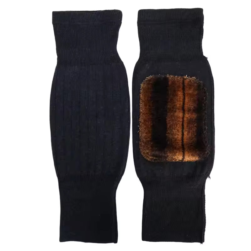 MegaMall™ | Unisex Warm Wool Knee & Leg Warmers – Fleece-Lined