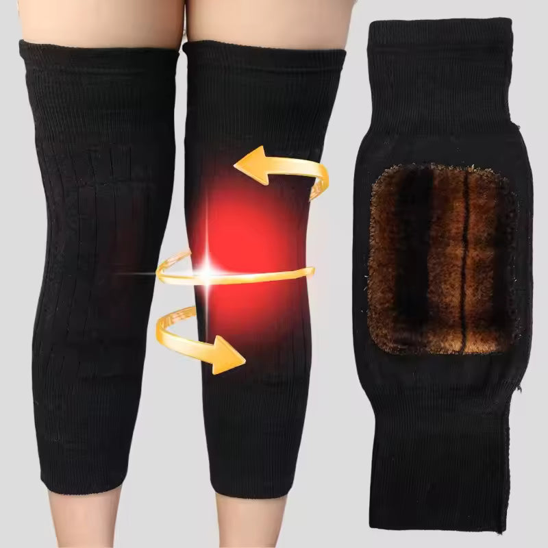 MegaMall™ | Unisex Warm Wool Knee & Leg Warmers – Fleece-Lined