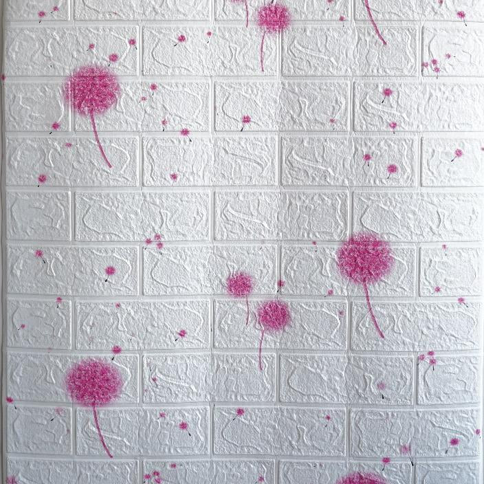 MegaMall™ | Self-Adhesive 3D Brick Foam Wallpaper – Waterproof