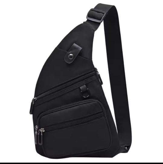 "Unisex Chest & Shoulder Crossbody Mini Backpack – Lightweight Bag"