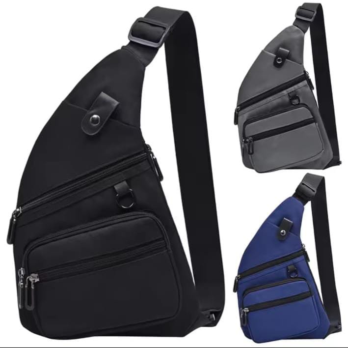 "Unisex Chest & Shoulder Crossbody Mini Backpack – Lightweight Bag"