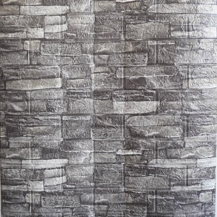 MegaMall™ | Self-Adhesive 3D Brick Foam Wallpaper – Waterproof
