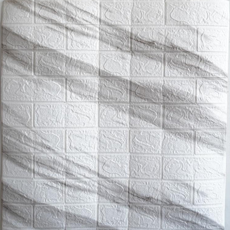 MegaMall™ | Self-Adhesive 3D Brick Foam Wallpaper – Waterproof