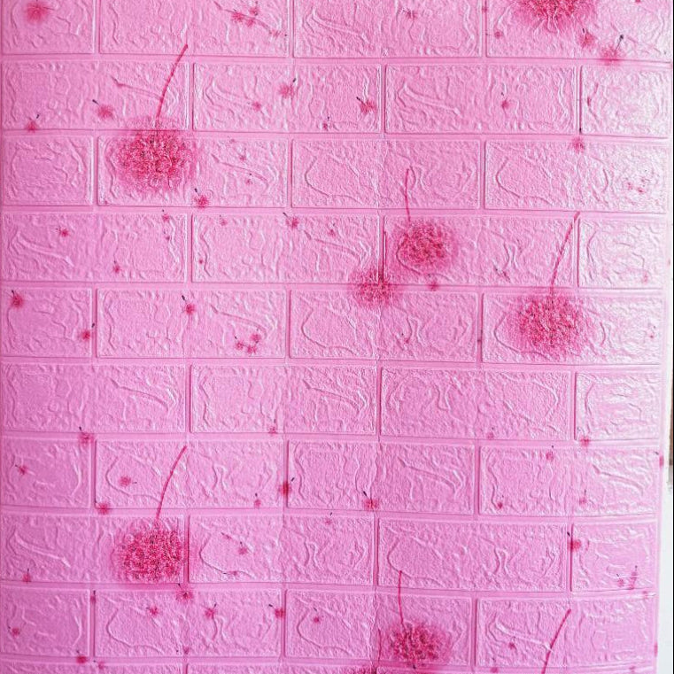 MegaMall™ | Self-Adhesive 3D Brick Foam Wallpaper – Waterproof