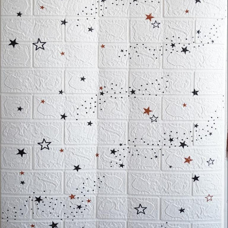 MegaMall™ | Self-Adhesive 3D Brick Foam Wallpaper – Waterproof