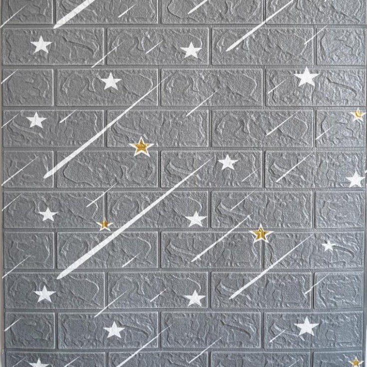 MegaMall™ | Self-Adhesive 3D Brick Foam Wallpaper – Waterproof