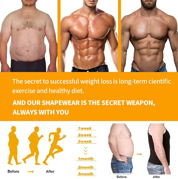 Men Slimming Body Shaper