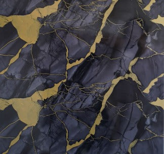 MegaMall™ | UV PVC Marble Wall Panel – Gilded Golden Line