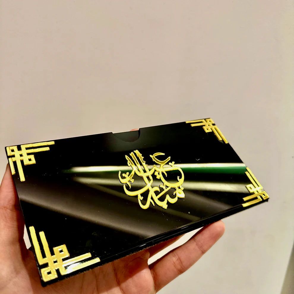 MegaMall™ | Premium Acrylic Eid Envelopes – Stylish Eidi Gift Holders