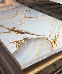 MegaMall™ | GOLDEN DRAGON ORBITO  Marble Sheet Sticker