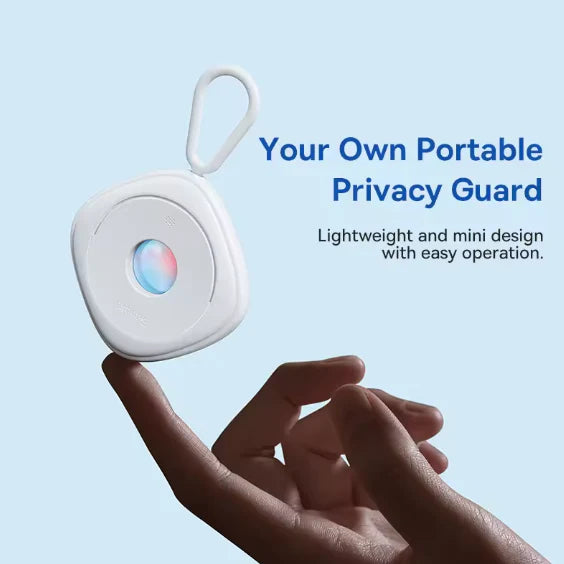 MegaMall™ | Anti-Spy Hidden Camera Detector – Infrared Scanner (White)
