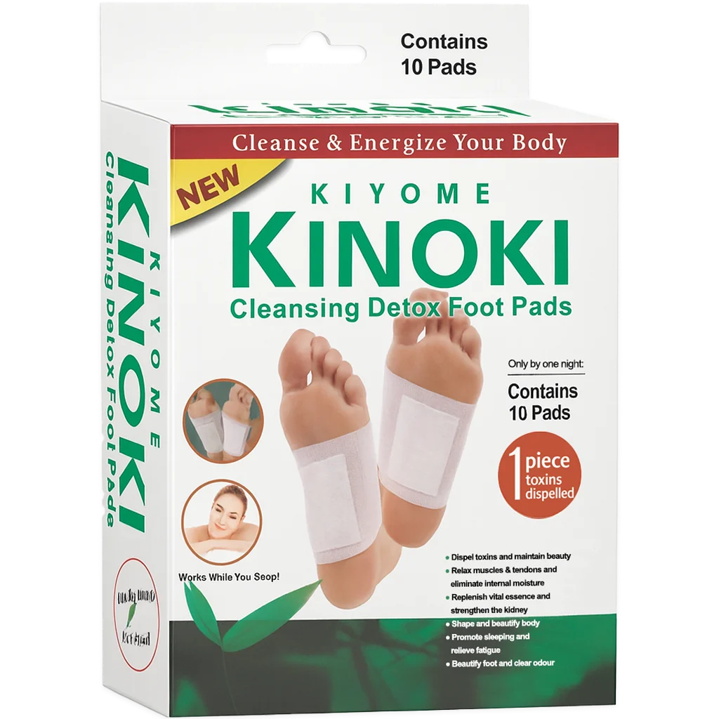 MegaMall™ | Kinoki Foot Detox Patches – 10 PCS Detoxification Foot Stickers