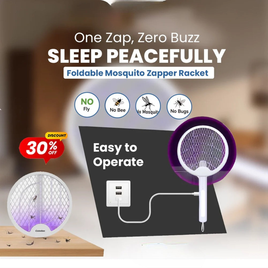 MegaMall™ | Foldable Mosquito Zapper Racket