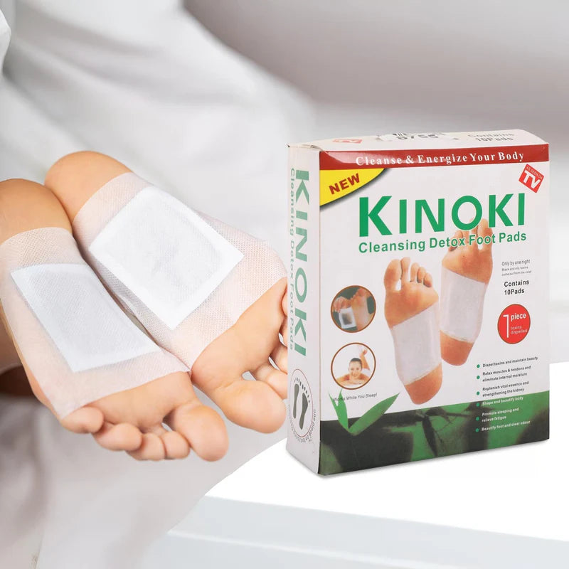 MegaMall™ | Kinoki Foot Detox Patches – 10 PCS Detoxification Foot Stickers