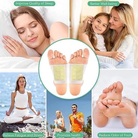 MegaMall™ | Kinoki Foot Detox Patches – 10 PCS Detoxification Foot Stickers