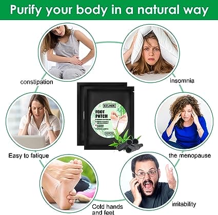 MegaMall™ | Kinoki Foot Detox Patches – 10 PCS Detoxification Foot Stickers